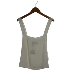 【中古】　ZARA　ビスチェ　レイヤード　ベスト　ローゲージ　無地　タグ付き　マニッシュ　古着　/2061