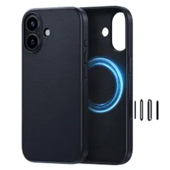 新品 NIMASO iPhone 17 用 ケース MagSafe対応 プレミアムPUレザーケース 全面保護 耐衝撃 米軍MIL規格 SGS認証 いPhone 17対応 マグネット充電対応 カメラコントロールボタン付き スマホケース 磁力強化 傷防止 アイフォ