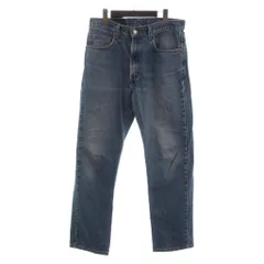 リーバイス Levi's ヴィンテージ 90s 505 デニム パンツ ジーンズ ストレート メキシコ製 W33L30 青 ブルー ■GY28