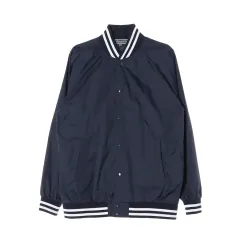 コム・デ・ギャルソン CDG ロゴ バックプリント ブルゾン コーチ ジャケット アウター ネイビー Lのサムネイル