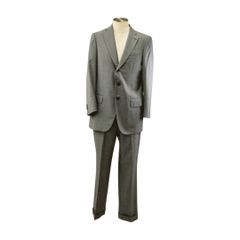 ISAIA イザイア セットアップ スーツ グレー ブルー 48 L〜XL - メルカリ