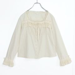 【美品】ピンクハウス　はしごレース　カラーギンガムチェックブラウス セール】 カラーギンガムチェックブラウス （シャツ・ブラウス）｜PINK