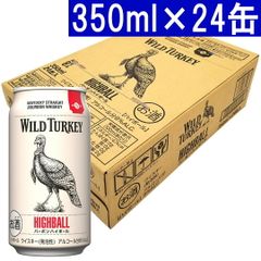 WILD TURKEY バーボンハイボール 350ml 24缶✕2 計48本 - メルカリ