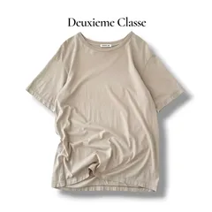 ドゥーズィエムクラス EVERYDAY I LIKE. BASIC Tシャツ ベージュ フリー 日本製 Deuxieme Classe  6M006のサムネイル
