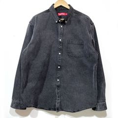 Supreme Small Box Denim Shirt ブラック 25ss - メルカリ