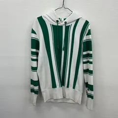 Y515 Champion Reverseweave パーカー スウェット L 白 緑 リバースウィーブ チャンピオン 古着卸 アメリカ仕入