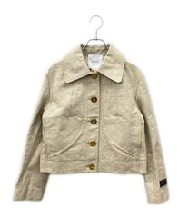 ✴︎MSMSM✴︎ 様専用 PATOU イエロー クロップドジャケット - メルカリ