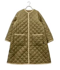 トラディショナルウェザーウェア ナノユニバース コート キルティング  ノーカラー シルバーボタン Aライン ARKLEY LONG2 レディース SIZE 34 (M) Traditional Weatherwear nano universeのサムネイル