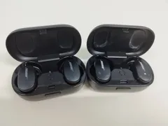 【ジャンク】BOSE QuietComfort Earbuds/429708/ワイヤレスイヤホン/ブラック/2個セット
