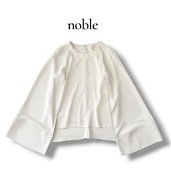 Noble ノーブル 今季完売！ 【洗える】ランダムプリーツペプラム