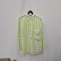 rag & bone ストライプシャツ S イエロー ラグアンドボーン ブラウス 