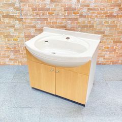 INAX洗面化粧台W750洗髪シャワー水栓 オフト（LIXIL） 洗面台 オフト 