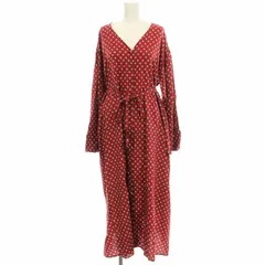 コエル COEL 189308047 シャツワンピース ロング 長袖 F ボルドー 赤 /☆G