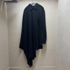 ヨウジヤマモトプールオム 18ss シワギャバ トッパー - メルカリ