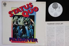 イタリア盤LPレコード】ステイタス・クォー／パイルドライバー
