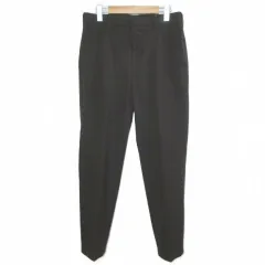 コムサコミューン COMME CA COMMUNE スラックス パンツ 51-08PR07 テーパードシルエット バンスワラ 2WAYストレッチ M 茶 ブラウン /Xのサムネイル
