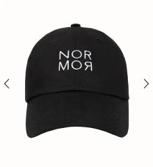 NOsWEA 花村想太 黒レザーキャップ kurocap_logoleather - メルカリ
