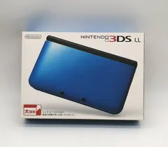 【液晶綺麗/初期化済み/動作品】Nintendo 3DSLL SPR-001 ブルー ブラック 任天堂 箱付き