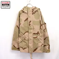 00s USA製 U.S.ARMY デザートカモ ECWCS レベル6 ゴアテックス ミリタリージャケット メンズ 表記L-Rサイズのサムネイル