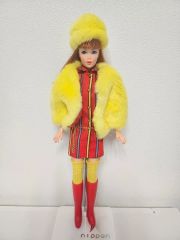 バービーのお人形のセット（レトロ）（1966年）黄色の帽子付き - メルカリ