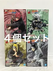 未開封 NARUTO ナルト疾風伝 VIBRATION STARS サソリ デイダラ カカシ ネジ フィギュア 4種セット LF5245 f101