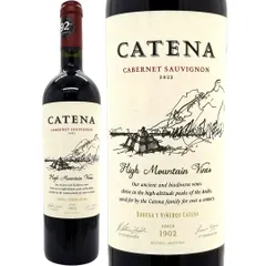 2022 カテナ カベルネ ソーヴィニヨン 750ml ボデガ カテナ サパータ アルゼンチン 赤ワイン コク辛口 ワイン ^OBCTCS22^のサムネイル