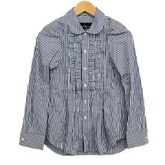 リーバイス Levi's タキシードシャツ ブラウス デニムシャツ S フリル リーバイス Levi's タキシードシャツ ブラウス デニムシャツ S フリル