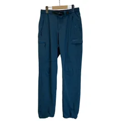 【中古】　Marmot　ナイロンパンツ　トレッキングパンツ　ウエストゴム　ジップフライ　ベルト　無地　ワンポイント　刺しゅう　アウトドア　古着　/1153のサムネイル
