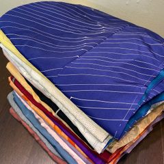 正絹 大島紬 着物 羽織 10枚 まとめ売り リメイク ハンドメイド まとめ売り】正絹大島紬10枚 リメイク素材 ハンドメイド向け - メルカリ