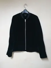 COS シルク混 シルクブレンド ツアーベルベット ブルゾン ジャケットのサムネイル