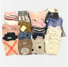 ⭐️女の子⭐️サイズ90〜100 まとめ売り ほとんどブランド 20点セットのサムネイル