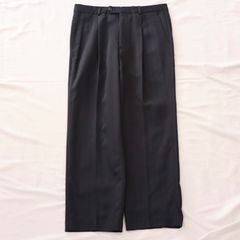 50s 60s vintage ウールギャバ ワイドスラックス ブラック 希少 - メルカリ