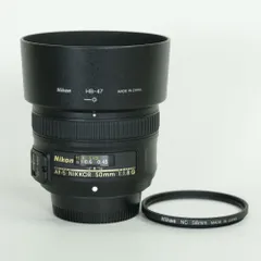 2026年最新】af-s nikkor 50mm f/1.8gの人気アイテム - メルカリ