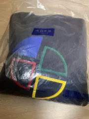 ADER ERROR アーダーエラー スライスニット ネイビーのサムネイル