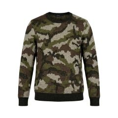 sol soonerorlater Camo Jacquard Sweater - メルカリ
