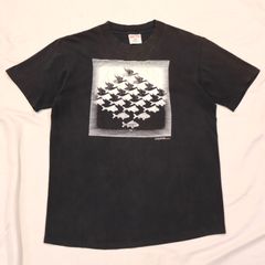 x*x様 M.C.エッシャー 蛇 スネーク SOF TEE - メルカリ