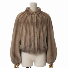 ■美品■GUCCI グッチ ニット サイズS リブニット フリンジ ジップ ケープ ショール イタリア製 ブランド古着【中古】20260304/RA8165 GUCCI - □美品□GUCCI グッチ ニット サイズS リブニット フリンジ