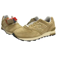 ニューバランス new balance M1400 USA製 スエード  M1400BE メンズ靴 スニーカー ベージュ 26.5cmサイズ 201-shoes1716