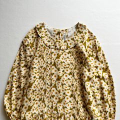インゲボルグ マーガレット 花柄 ピンタック ワンピース - メルカリ