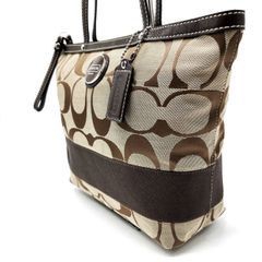 定価5万⭐️極美品⭐️COACH ポピー オプアート グラムトート リボン 