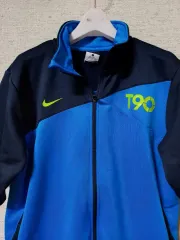 ナイキ 半袖ジャージ ジップアップ (L)