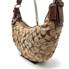 良品 COACH コーチ HOBO ハーフムーン バッグ 10075 Y2K - メルカリ