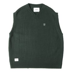 WTAPS VEST BLACK SIZE 01 - メルカリ