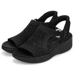 新入荷!!【正規品取扱店･新品】 SKECHERS スケッチャーズ　スリップインズ  厚底サンダル(マーサ・スチュワート ピアライトパーク パス)  188001  (BBK)  22.5cm～24.5cm