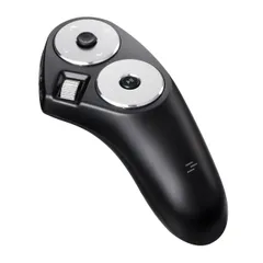 新品 サンワダイレクト 空中マウス ごろ寝マウス Bluetooth/2.4GHz メディアコントロールボタン搭載 PowerPoint・Keynote対応 Windows/Mac 充電式 400-MAWBT204BKNのサムネイル
