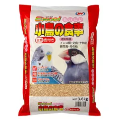 【特価セール】エクセル おいしい 小鳥の食事 皮付き 3.6kgのサムネイル