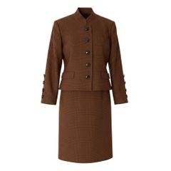 35d12 【美品】 LEONARD FASHION レオナール チュニックワンピース カットソー 美しい花柄プリント カンカン素材 ロングスリーブ サイズ40 ネイビー レディース 女性用u02t LEONARD - 35d12 【美品】 LEONARD FASHION レオナール チュニック