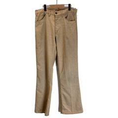 70s- ディッキーズ フレアパンツ USA製 ベージュ 32×30 チビタグ 