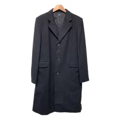 【中古】　A.P.C.　スタンダードカラーコート　チェスターコート　ロング丈　アウター　ウール　無地　フランス製　古着　/1587のサムネイル