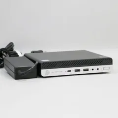 【HY】【中古】HP EliteDesk 800 G5 DM 第9世代 Core i7-9700T メモリ16GB SSD256GB+HDD1TB Windows11Pro Office2024Pro+[送料無料(一部地域を除く)]HY004のサムネイル